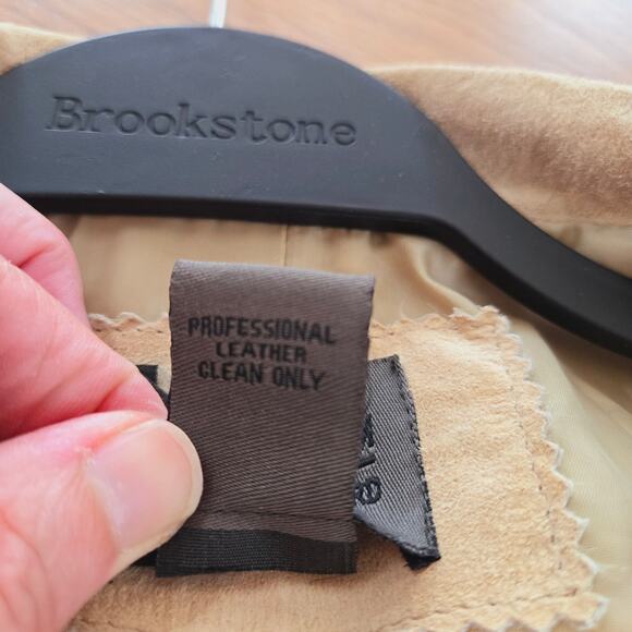 Suede Tan Coat/Blazer - Picture 10 of 10